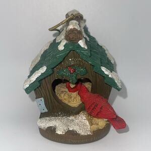 The San Francisco Music Box Company CARDINAL CHRISTMAS SONG Ornament Rare